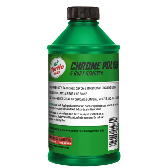 Turtle Wax Chrome Polish & Rust Remover (355 ml)