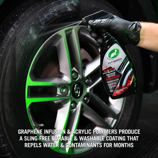 Turtle Wax Hybrid Solutions Graphene Acrylic Tire Shine Spray Coating