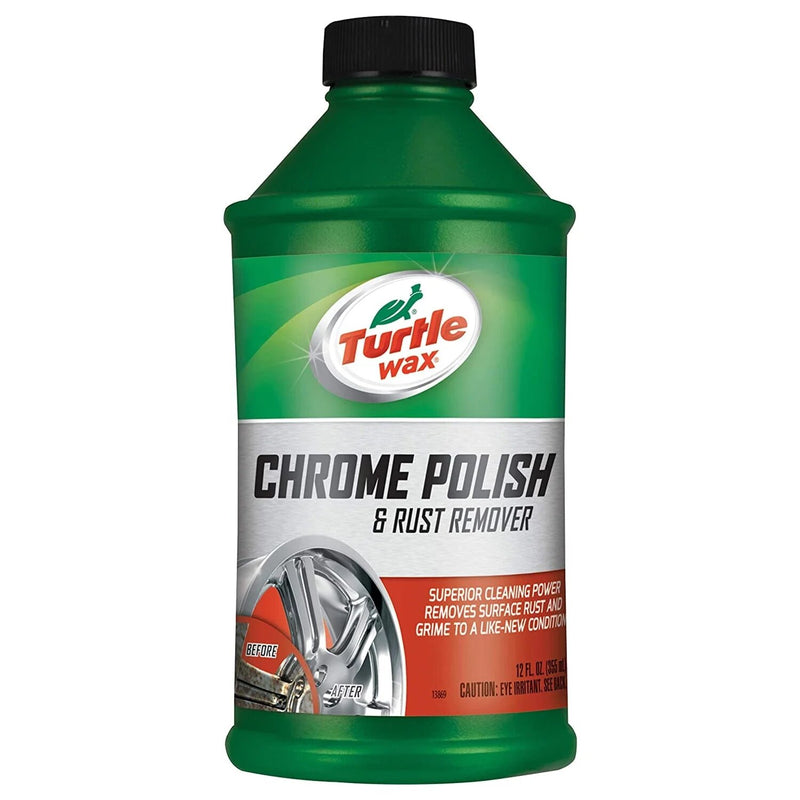 Turtle Wax Chrome Polish & Rust Remover (355 ml)