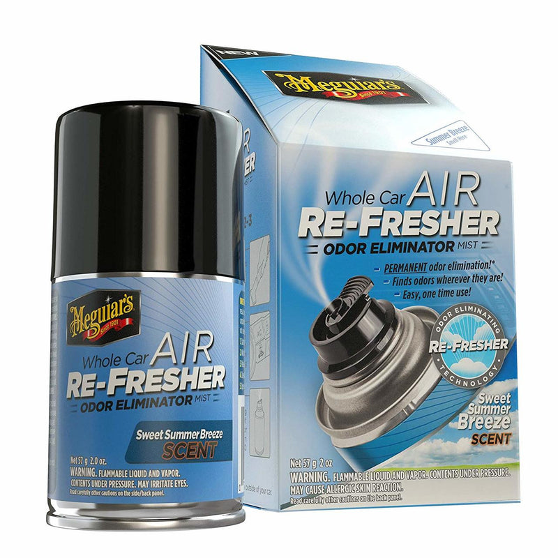 Meguiar's Car Air Refresher - Sweet Summer Breeze Scent (2 oz)
