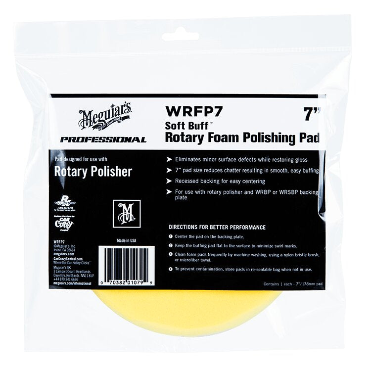 Meguiar's Rotary Foam Polishing Pad (7")