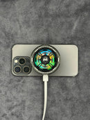 Memo CX08 Mobile Cooling Fan – Magnetic Phone Cooler for Heavy Gaming | RGB Ultra Fast Cooling Radiator