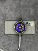 Memo CX08 Mobile Cooling Fan – Magnetic Phone Cooler for Heavy Gaming | RGB Ultra Fast Cooling Radiator