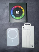 3-in-1 Gaming Cooling & Power Bundle – MEMO CX15 Mobile Cooling Fan + 10000mAh Magnetic Wireless Power Bank + Type-C Braided Fast Charging Cable