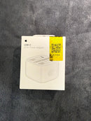 Apple 20W USB-C Power Adapter (Model A2344) with Premium Braided Type-C Cable
