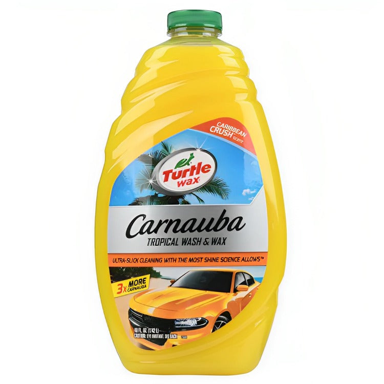 Turtle Wax Carnauba Wash & Wax Car Shampoo (1.42 L)